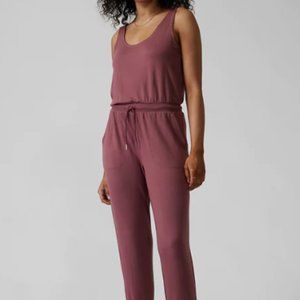 Athleta Balance Jumpsuit - Tawny Rose